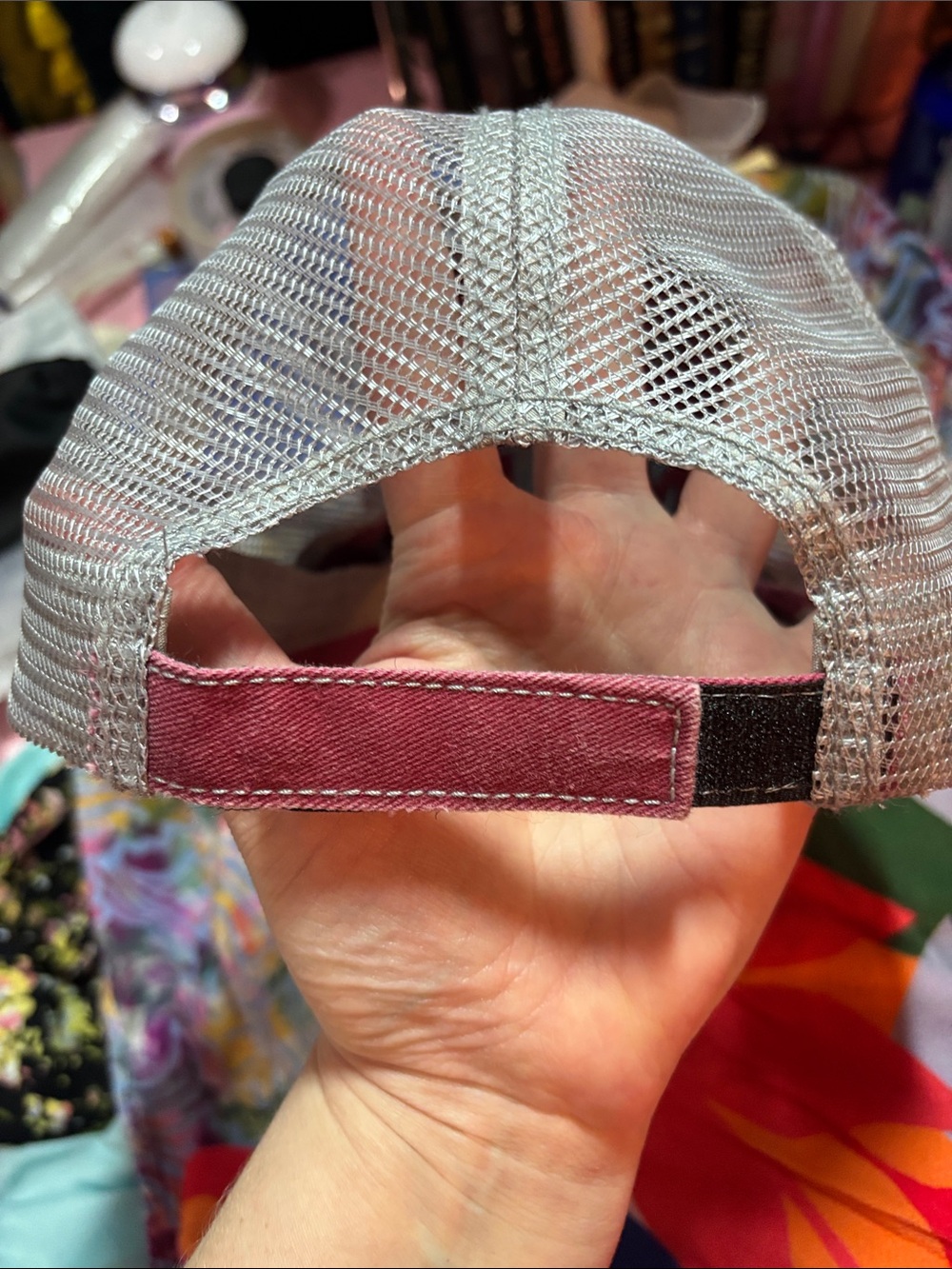 MOAB Red Mesh-Back Baseball Cap - Picture 3 of 4